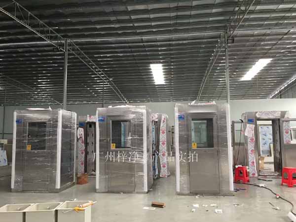 潔凈風淋室生產組裝車間 潔凈風淋室生產組裝車間