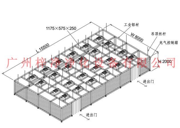潔凈棚方案圖成功案例欣賞 潔凈棚方案圖成功案例欣賞